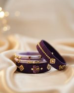 Handmade silk Kundan Churi | Bangle